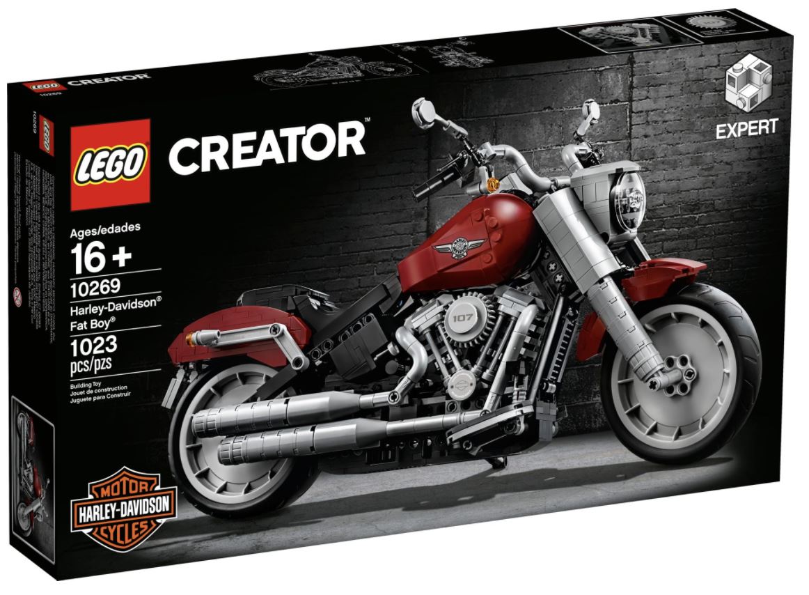 Lego Creator Expert - Harley Davidson Fatboy Motorcycle (10269)