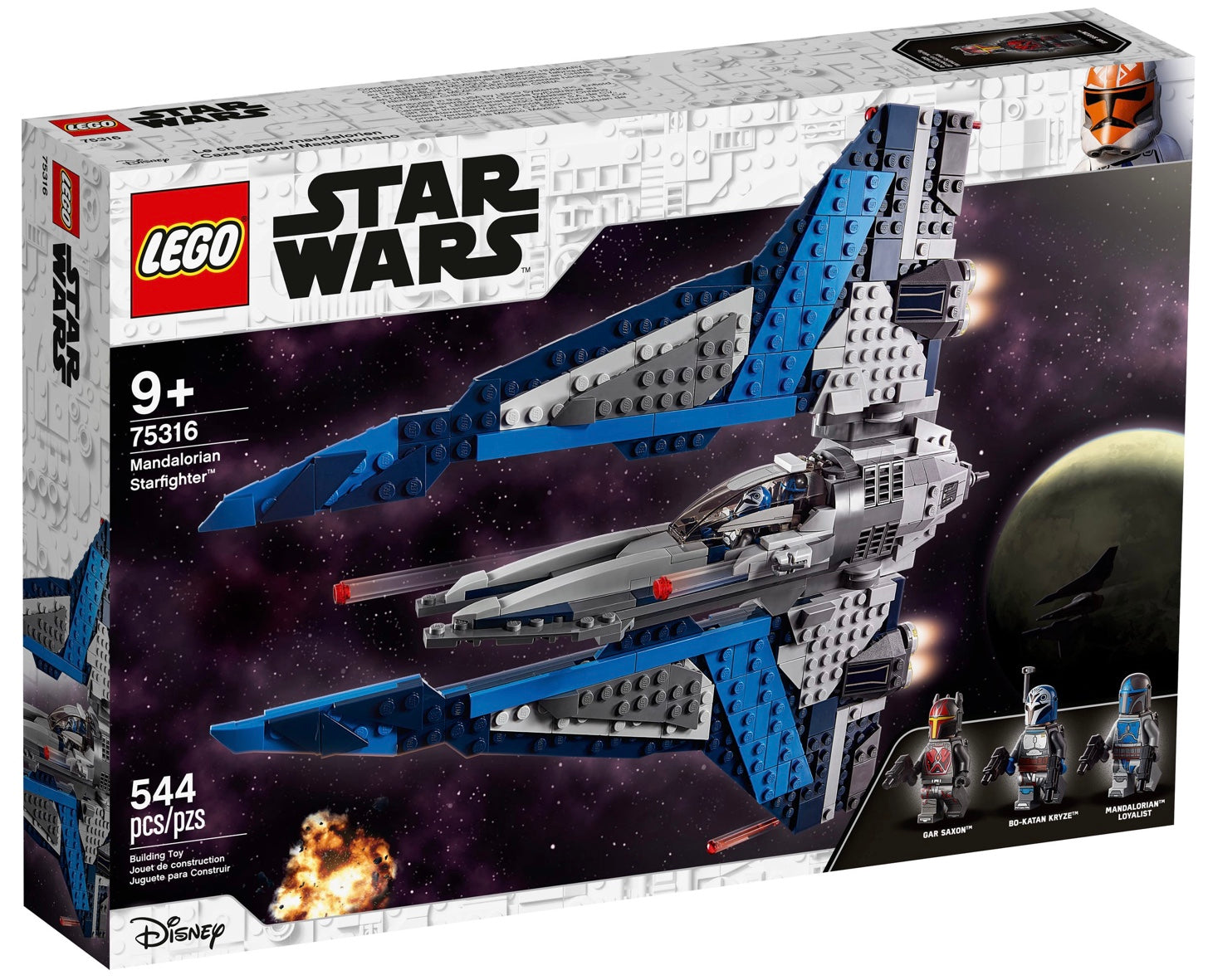 Lego Star Wars - Mandalorian Starfighter (75316)