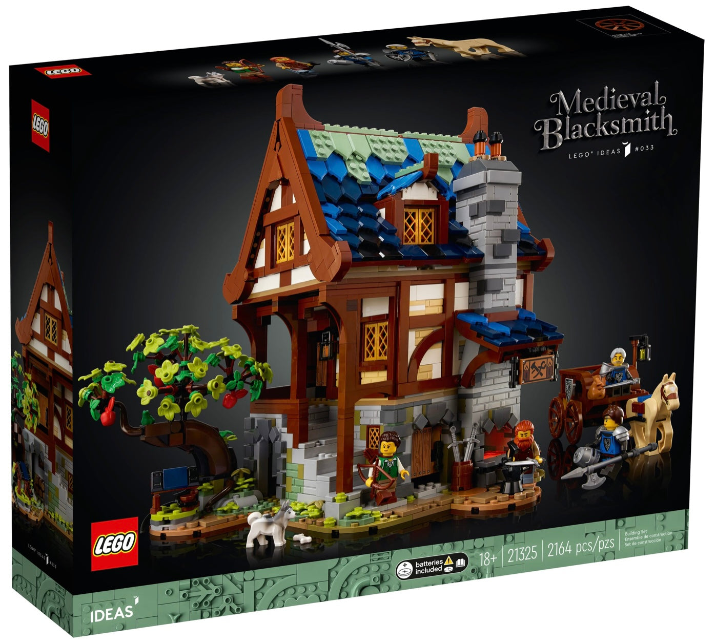 Lego Ideas - Medieval Blacksmith (21325)