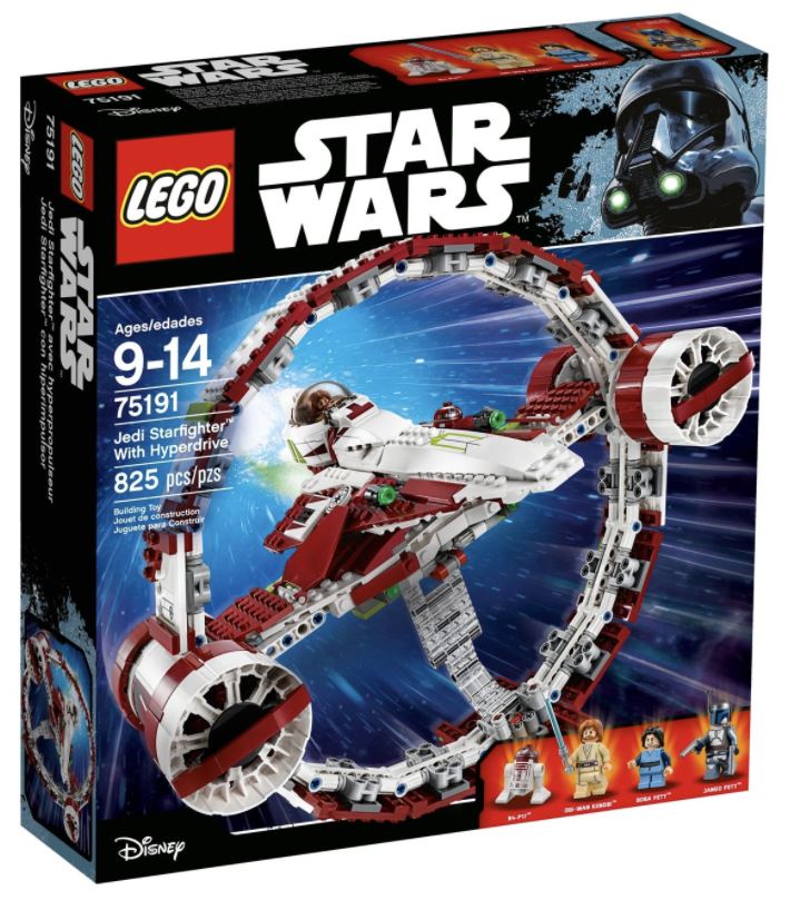 Lego Star Wars - Jedi Starfighter with Hyperdrive (75191)